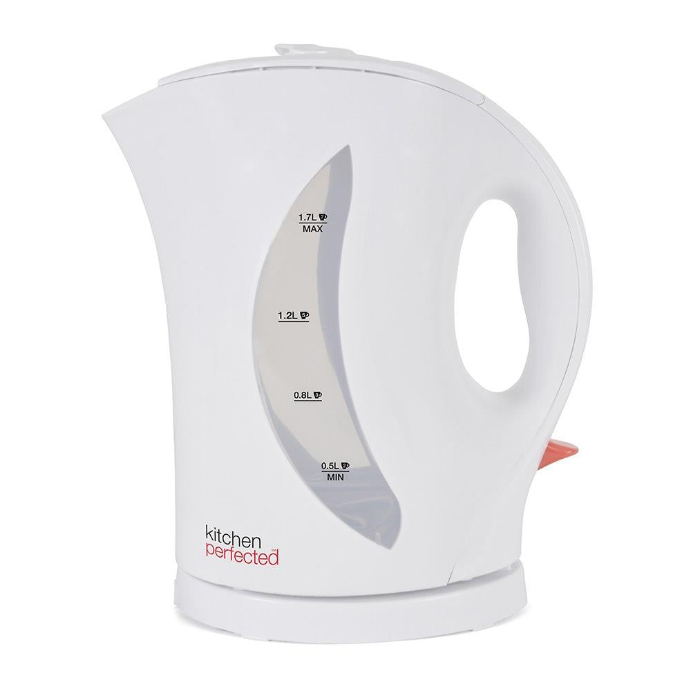 KitchenPerfected white 1.7L cordless kettle