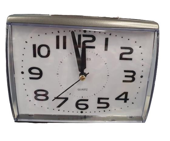 Amplus graphite silent sweep alarm clock