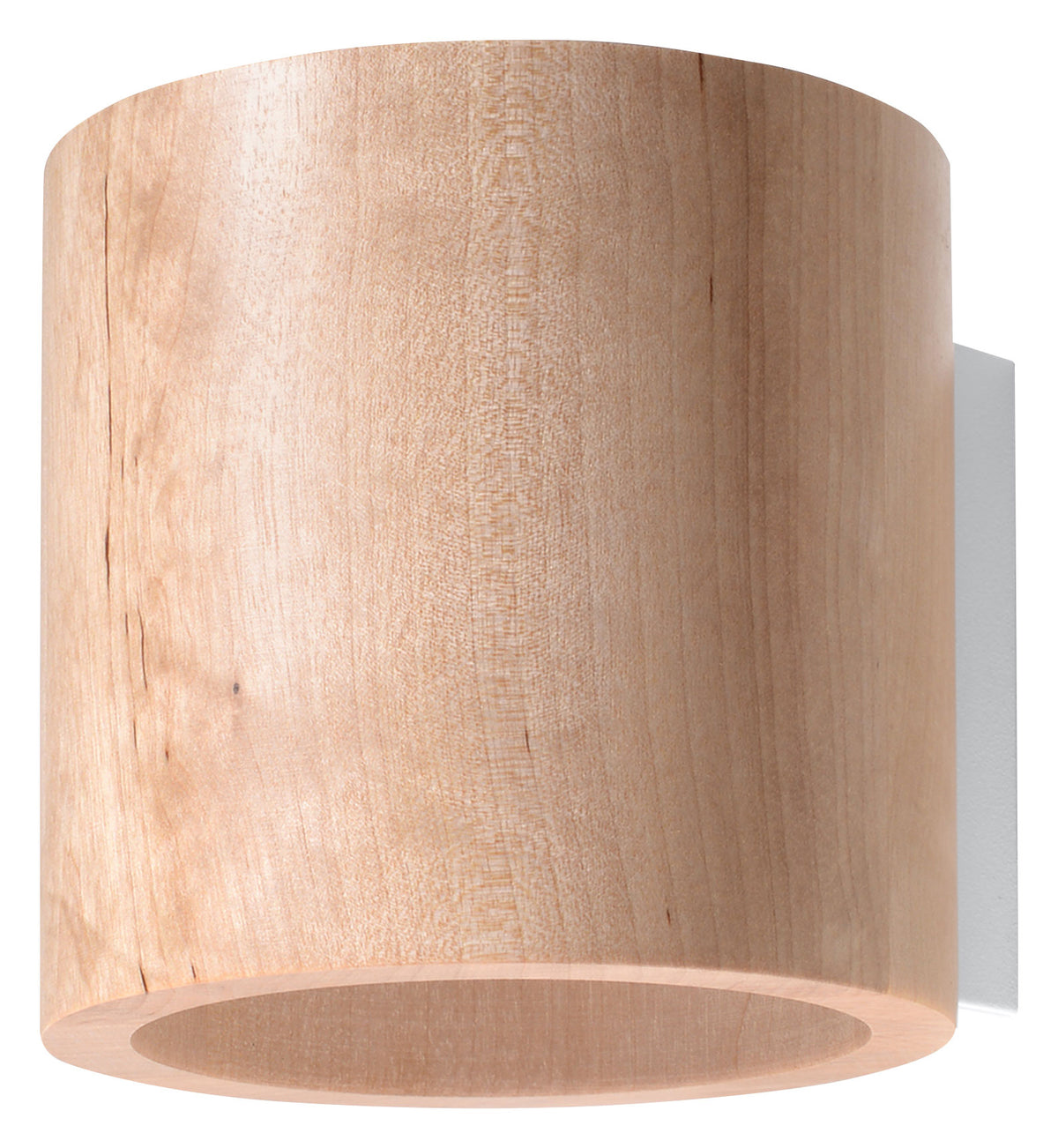 Orbis Up/Down Natural Wood Wall Light, G9