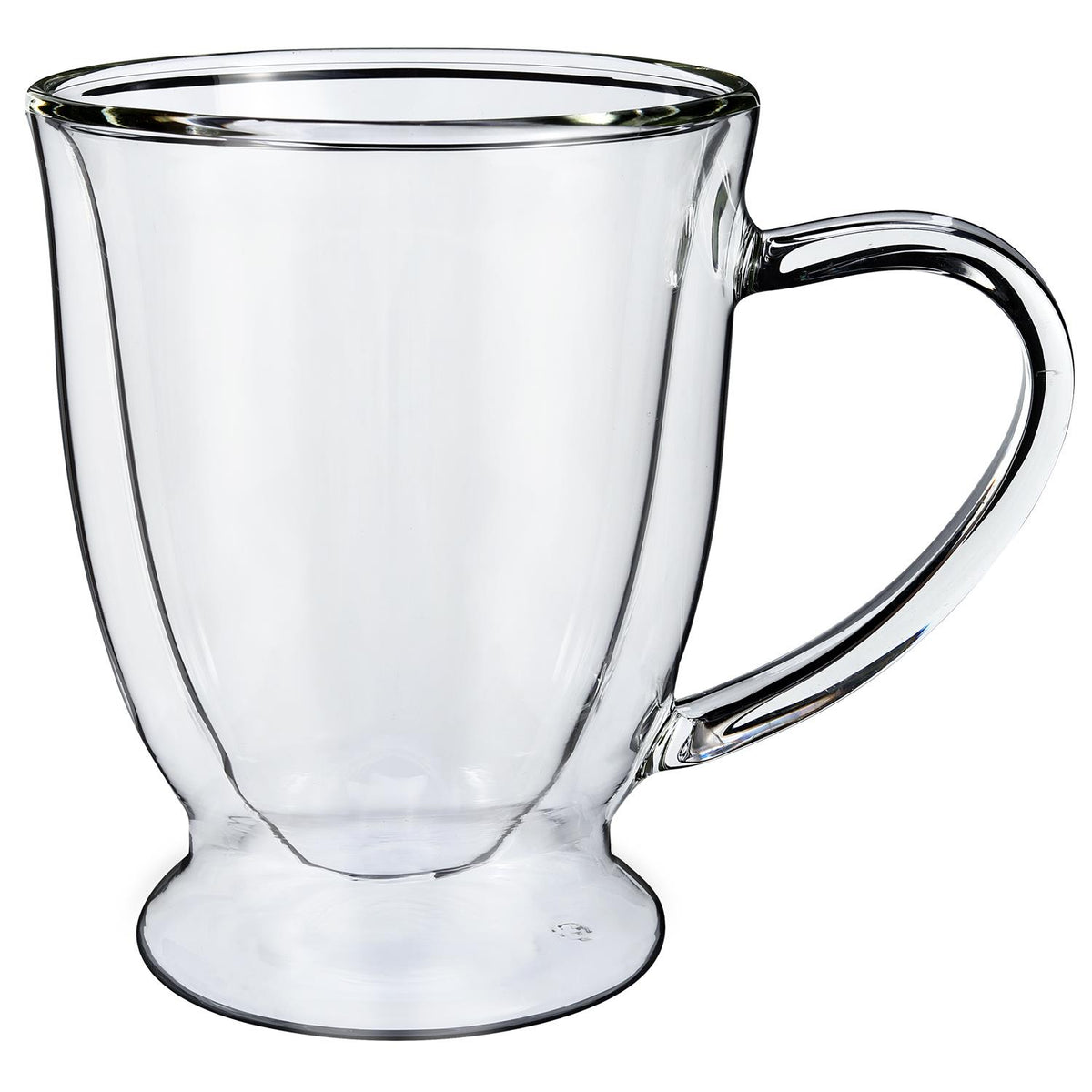 Vinsani Double Wall Glasses Set of 2, Verre Design – Borosilicate Glass Cups for Coffee, Tea and Cocktails