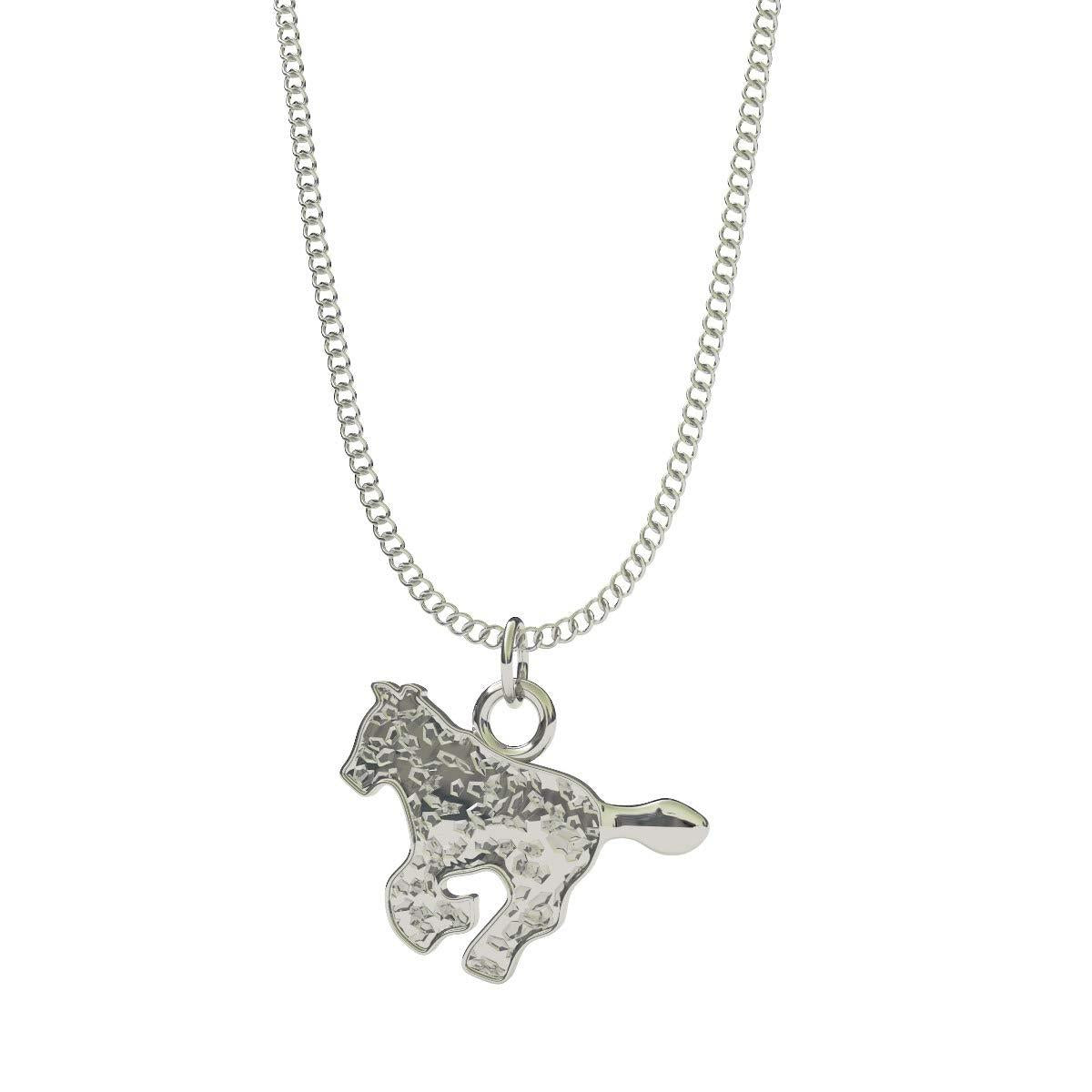 Relda Girls' Pink Horse Watch Gift Set with Silver-Tone Horse Necklace & Bracelet – REL24