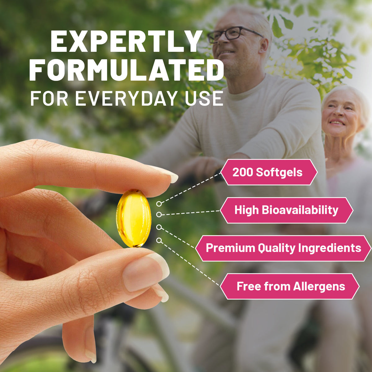 Prowise Premium Odourless Garlic Capsules – High Strength 45,000mg, 200 Softgels, High-Potency Garlic Oil