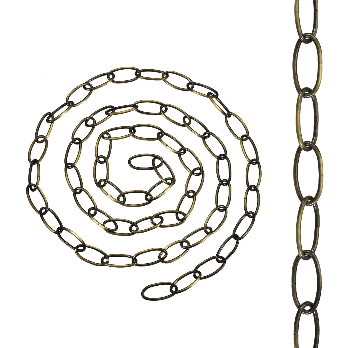 LEDSON Light Chain for Ceiling Pendant Lights & Chandeliers, 32mm x 17mm Openable Links – Sold per Metre