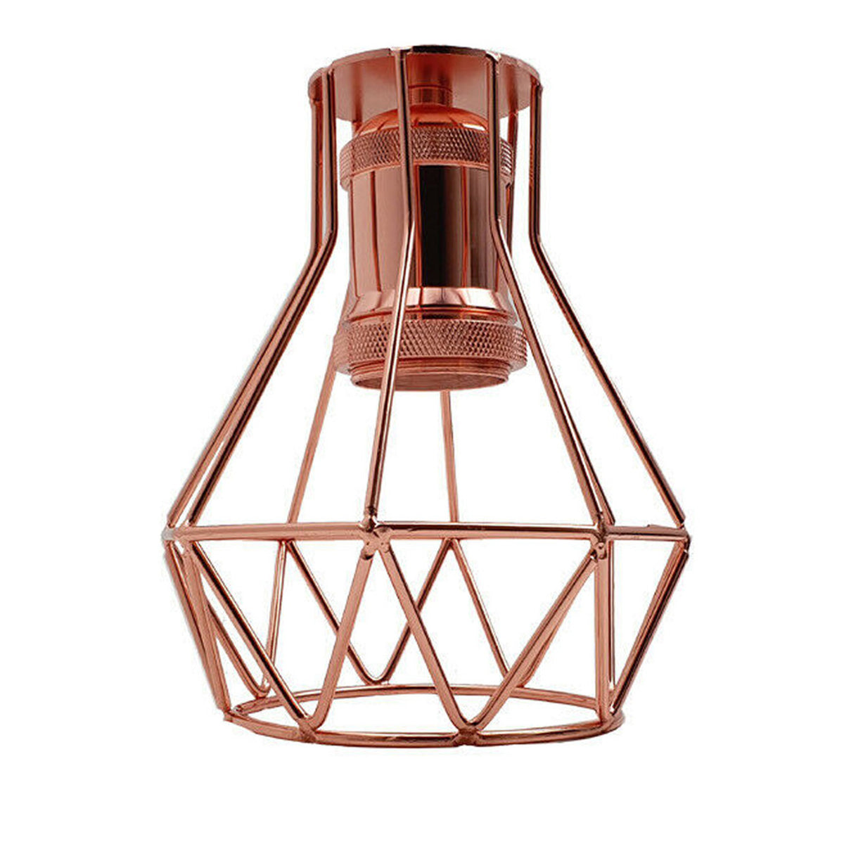 Vintage Wire Cage Wall Lamp Guard