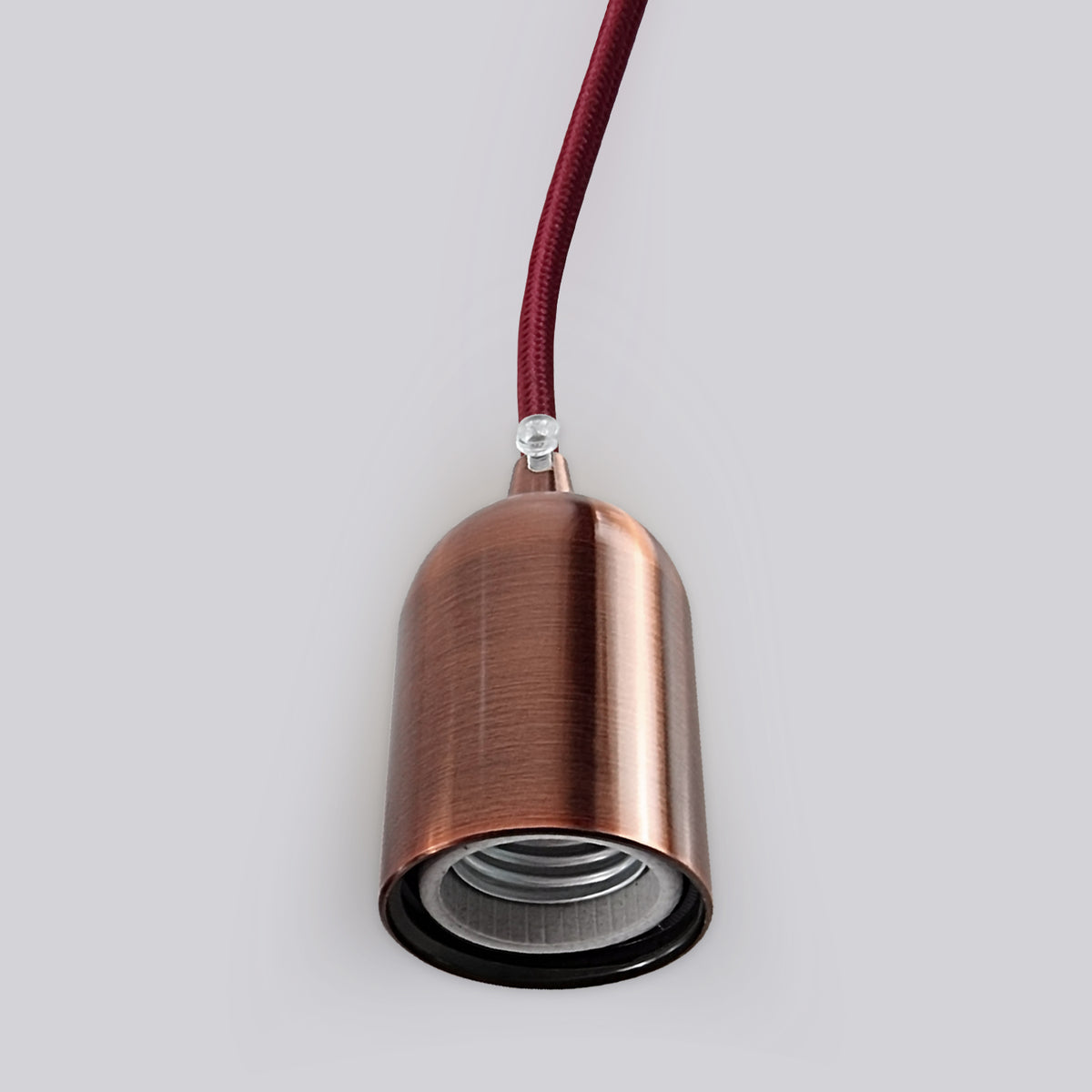 LEDSONE Vintage Metal E27 Bulb Socket Lamp Holder – CE Certified Industrial Edison Fitting