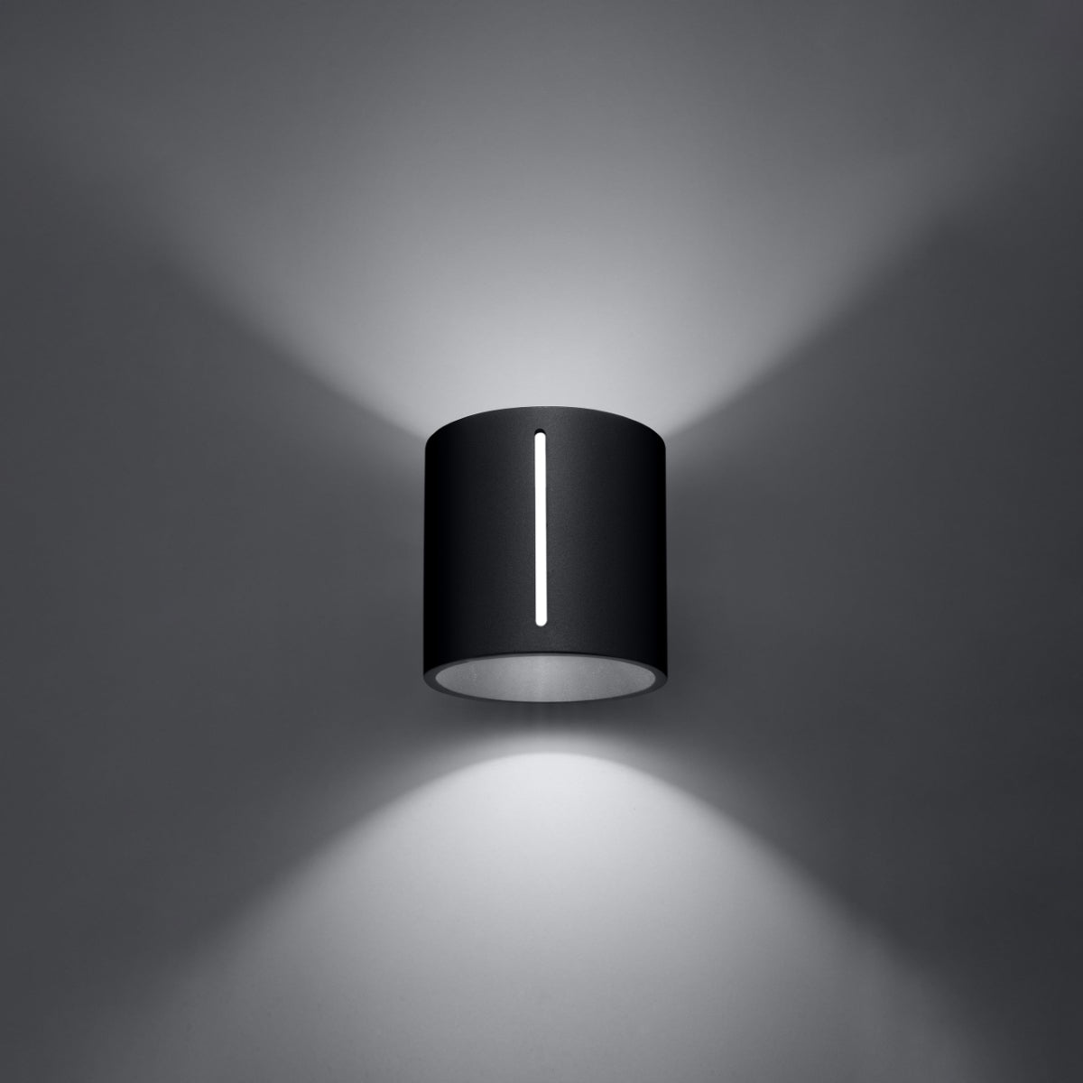 Sollux Lighting Inez Aluminium Wall Lamp with G9 Fitting – Modern Design Wall Light, Black