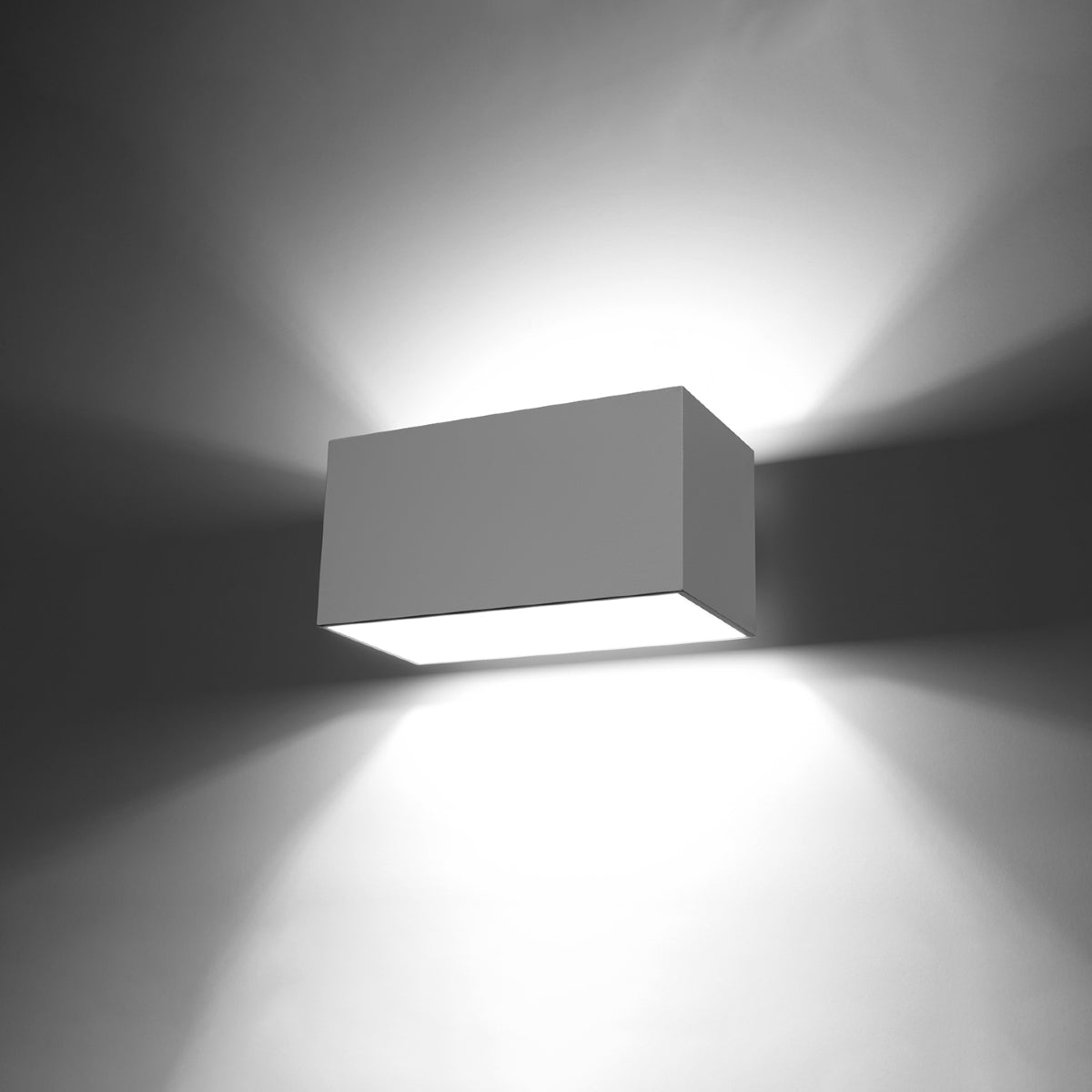 Quad Modern Aluminium Wall Light, G9