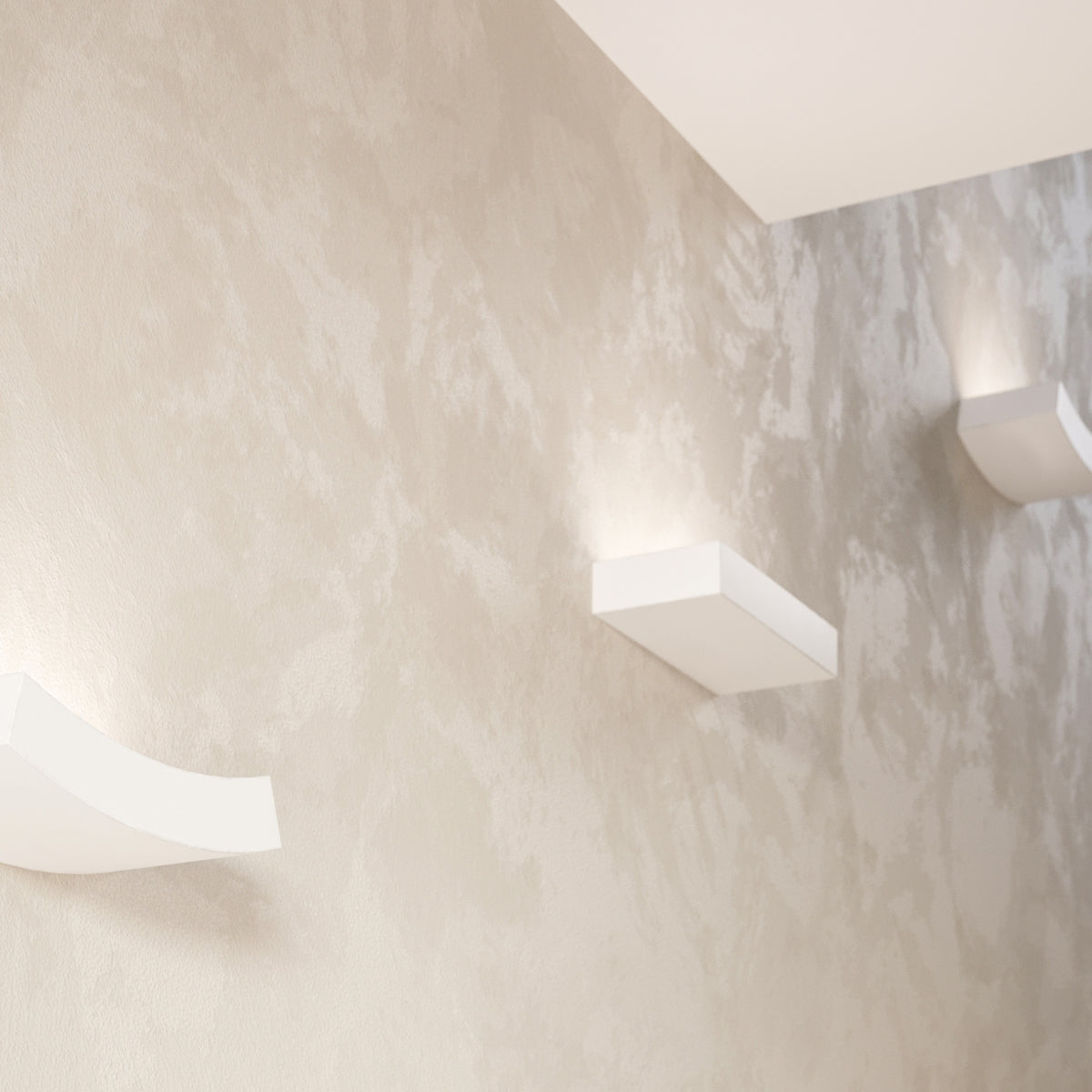 Sollux Lighting Taugan Ceramic Wall Lamp with 2 G9 Lights – Modern Design Wall Light, White