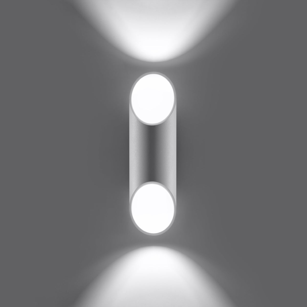 Sollux Lighting Penne Aluminium Wall Lamp with G9 Fitting – Modern Design Wall Light, White