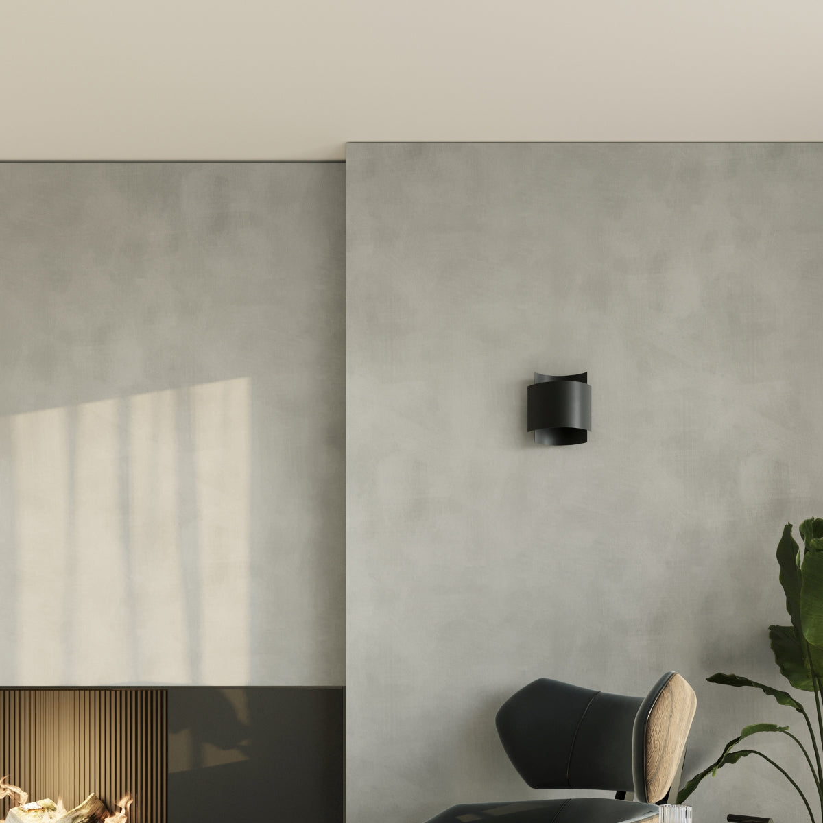 Sollux Impact Wall Lamp with Steel Body, G9 – Industrial Design Light, Black