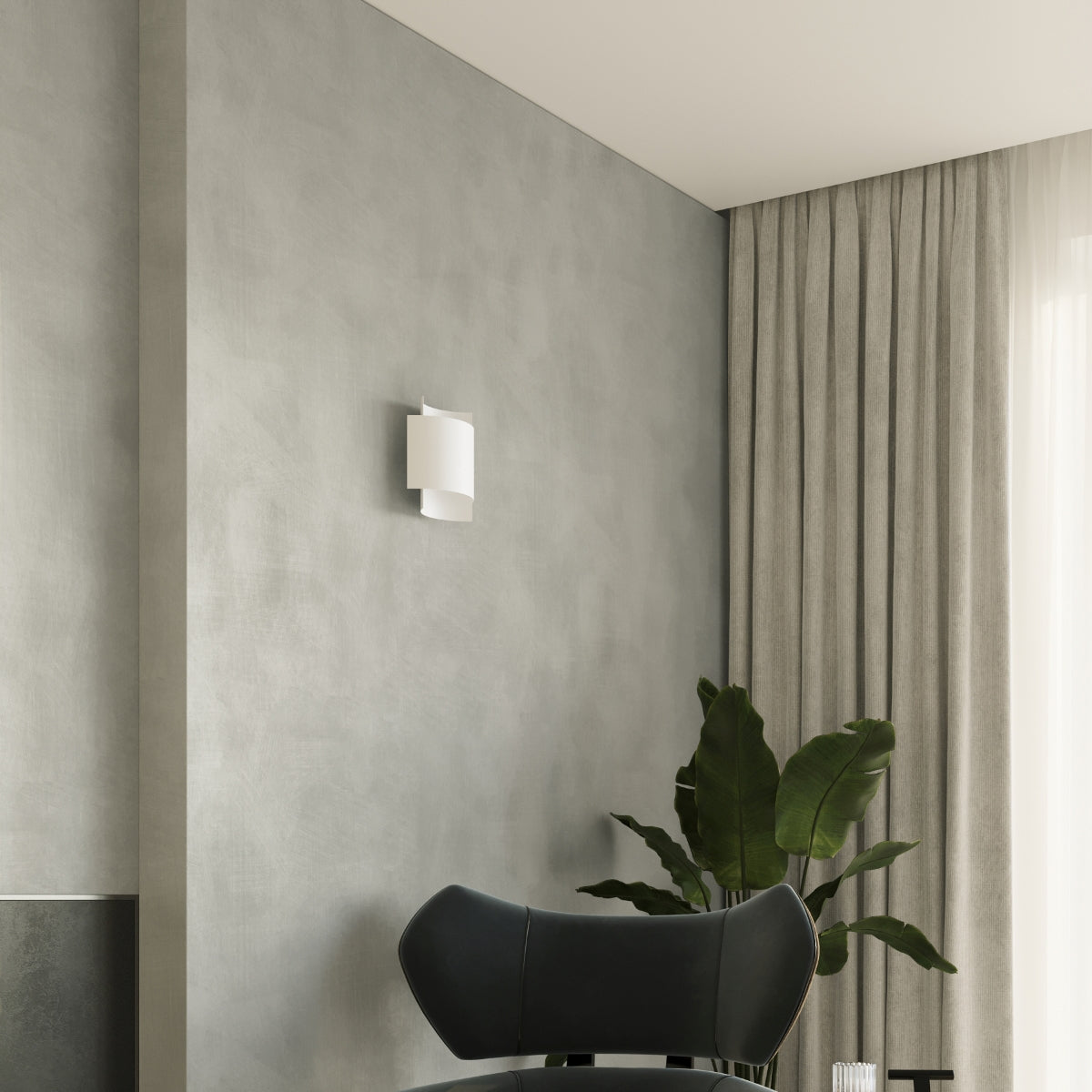 Impact Industrial Steel Wall Light, G9