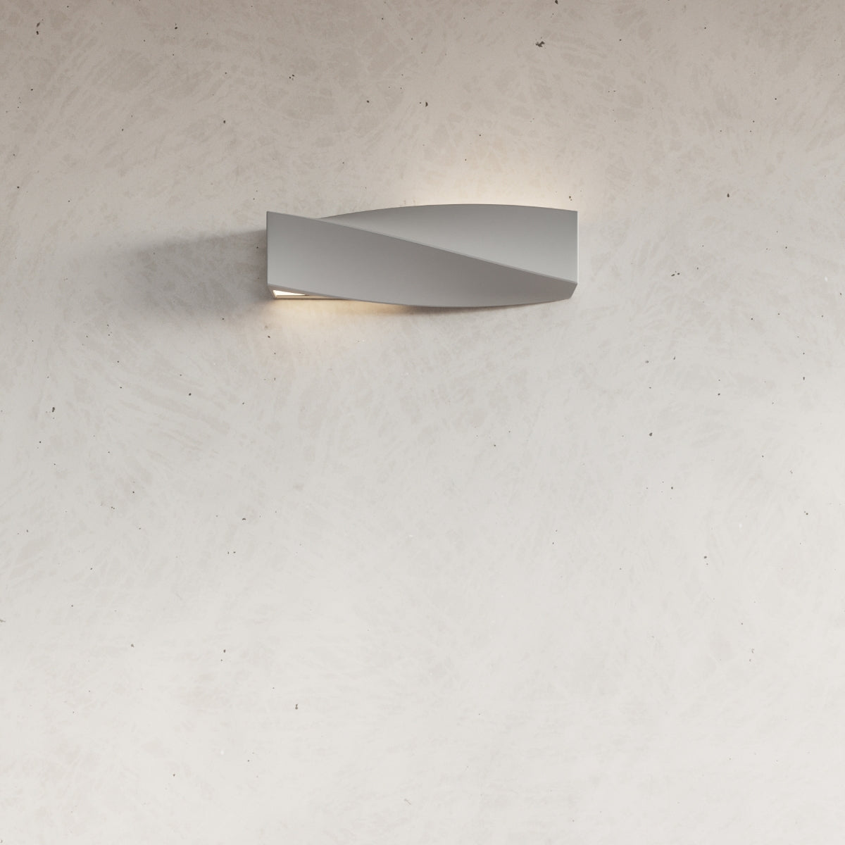 Sigma Modern Ceramic & Glass Wall Light, E27