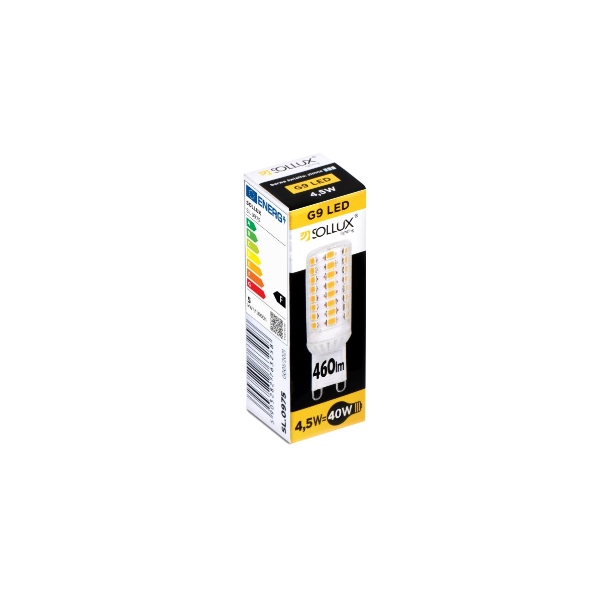 Sollux Lighting G9 Light Bulb – Warm or Cool Light for Bathrooms, Living Rooms & Bedrooms