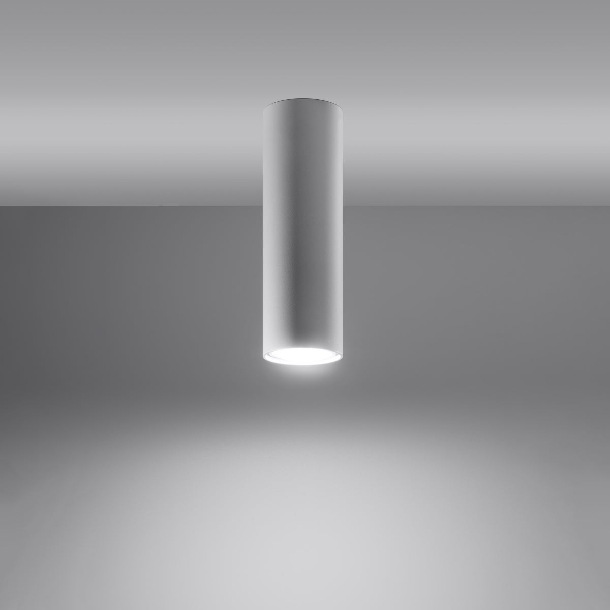 Lagos Modern Steel Ceiling Light, GU10