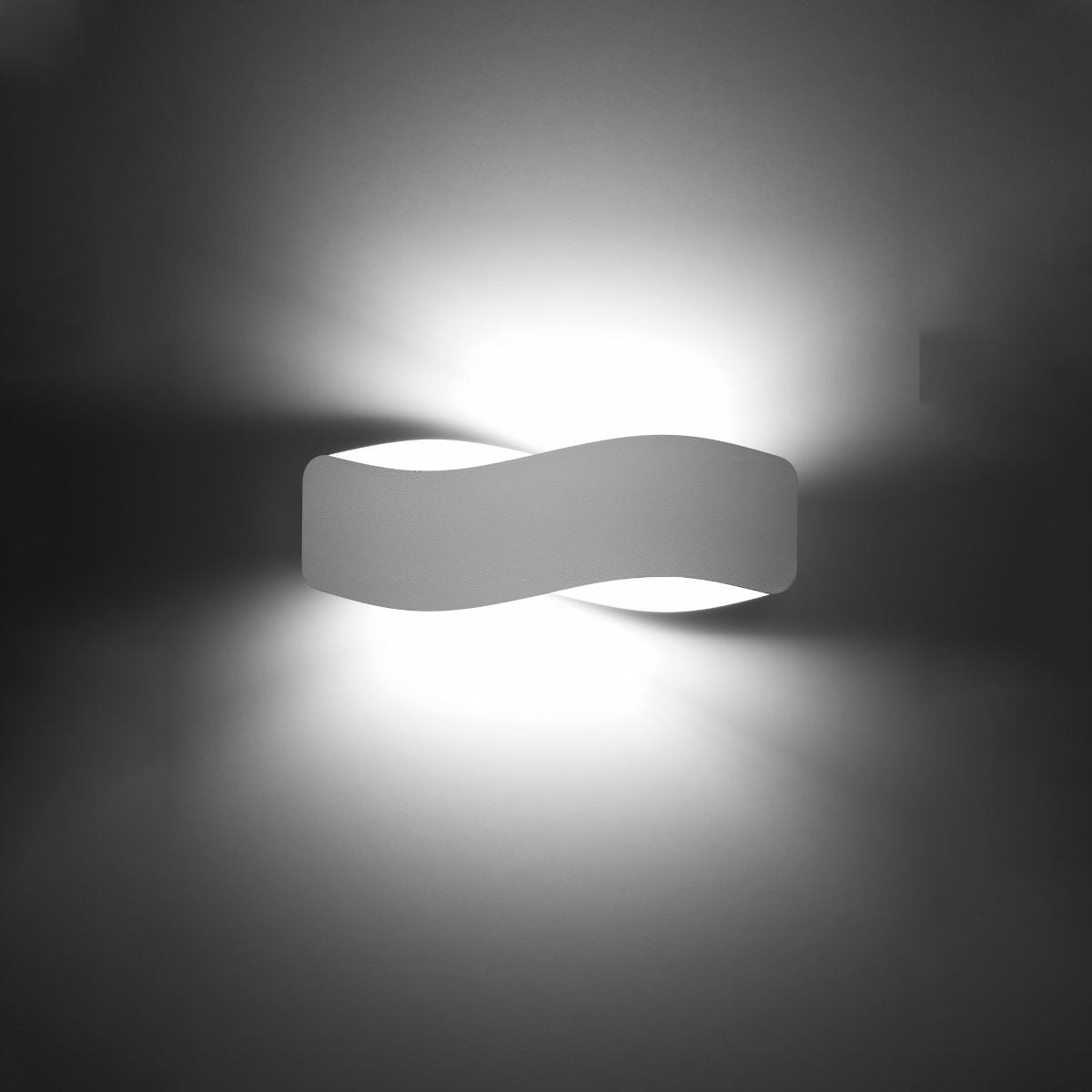Sollux Lighting Tila Steel Wall Lamp with 2 G9 Lights – Modern Design, White
