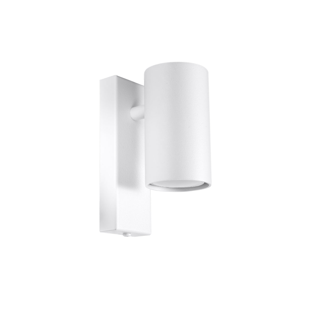 Sollux Utti Wall Lamp with White Steel Finish, GU10 Fitting – Modern Wall Light