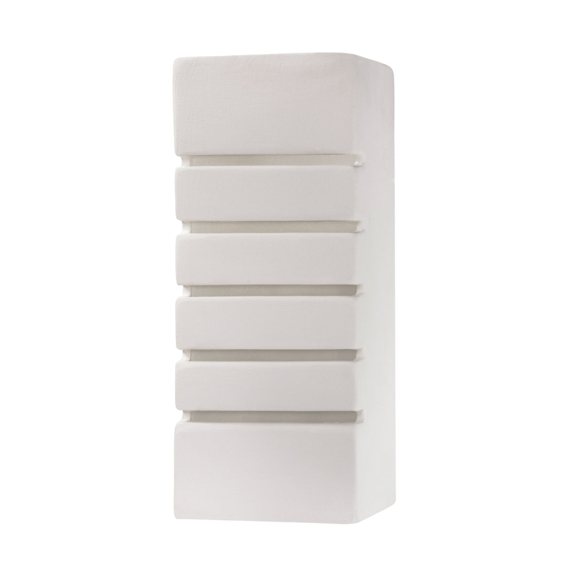 Sollux Lighting Samir Wall Lamp with Ceramic and Glass Design, E27 – Modern Indoor Light, White