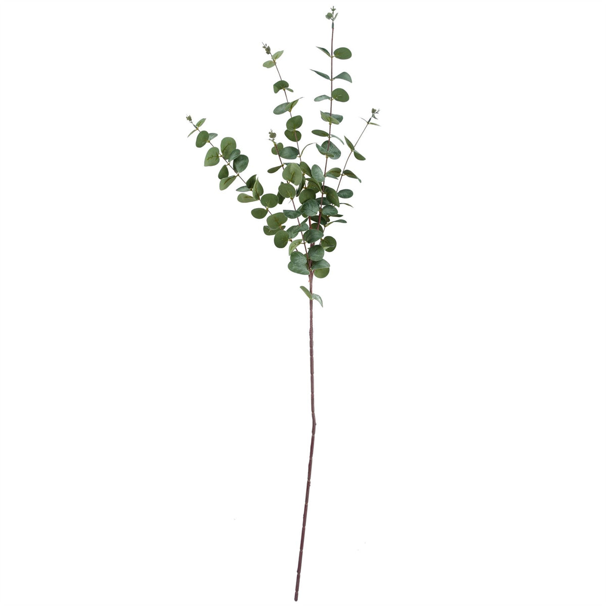 Leaf Design UK Pack of 6 Artificial Eucalyptus Foliage Stems, 100cm – Silk Leaves for Arrangements & Decor