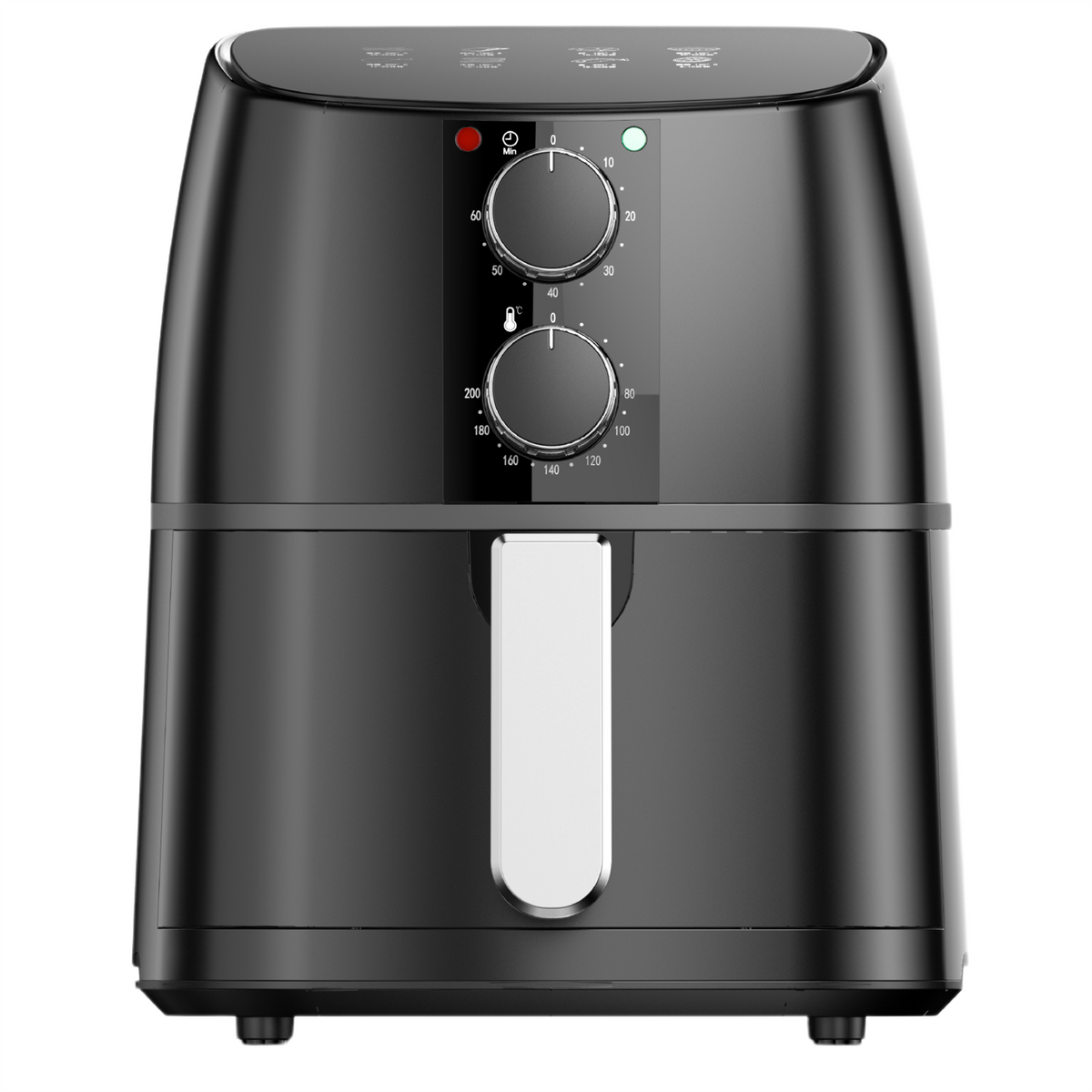 Domestic King 4L Air Fryer with 360° Hot Air Circulation & Free Recipe Book – Healthier Cooking