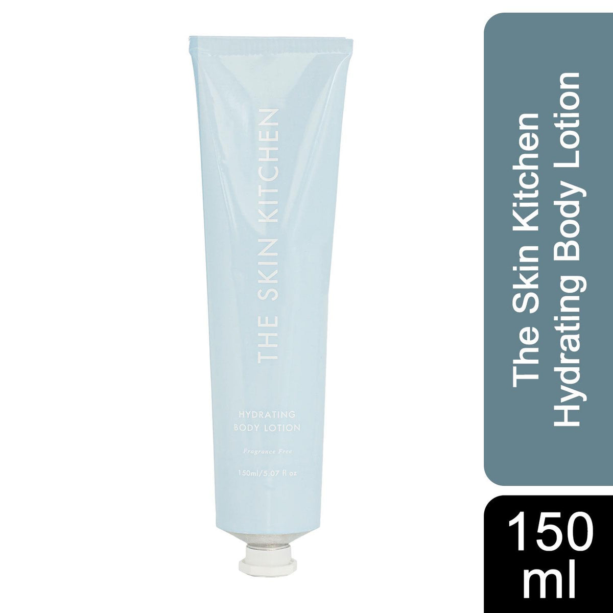 The Skin Kitchen Natural Hydrating Body Lotion, Fragrance-Free, Vegan & Lightweight – 150ml