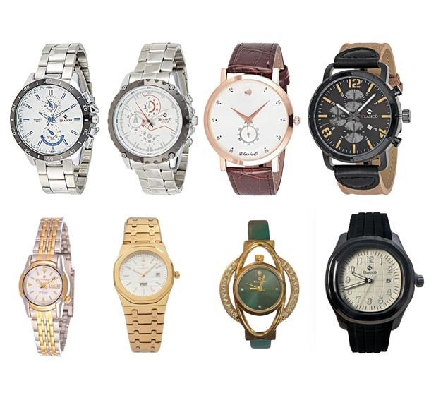 Clasico Men's & Ladies Assorted Fashion Watch with Box – Model & Colour Vary