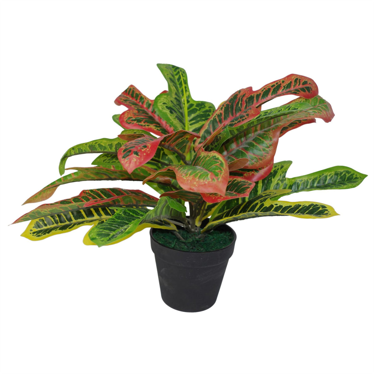 40cm Artificial Codiaeum Multicoloured House Plant