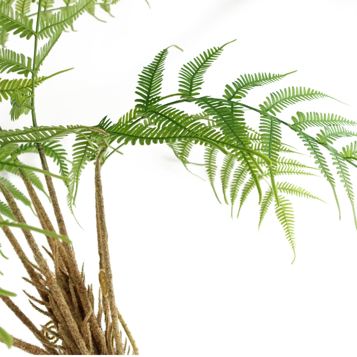 Leaf 120cm Artificial Fern Tree in Black Pot