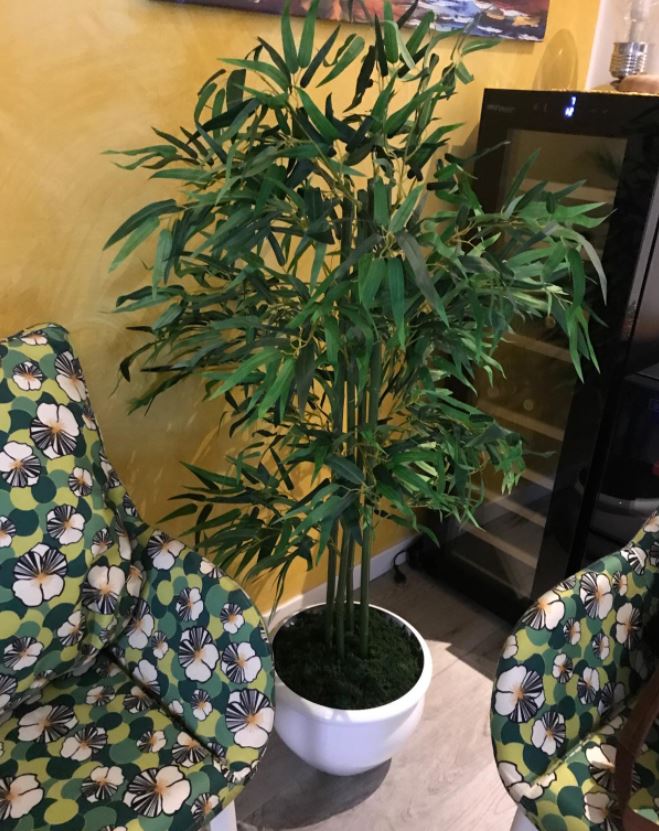 120cm (4ft) Green Leaf Artificial Bamboo Plants Trees – XL
