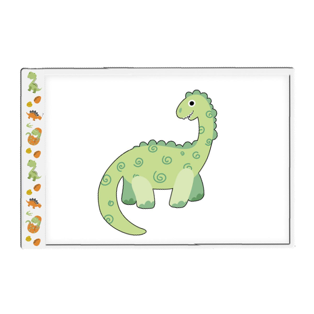 Doodle A4 Ultra-Thin Portable LED Tracing Pad with USB Cable – Dimmable Light Box for Drawing, Dinosaur