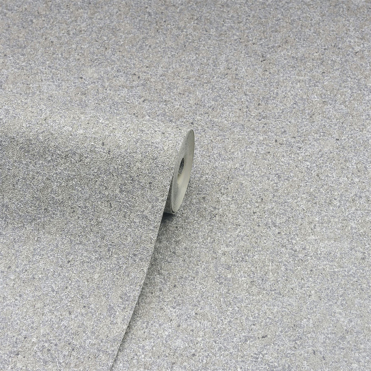 Arthouse Quartz Textured Wallpaper – Paste the Paper Heavyweight Vinyl with Beaded Glitter, Silver