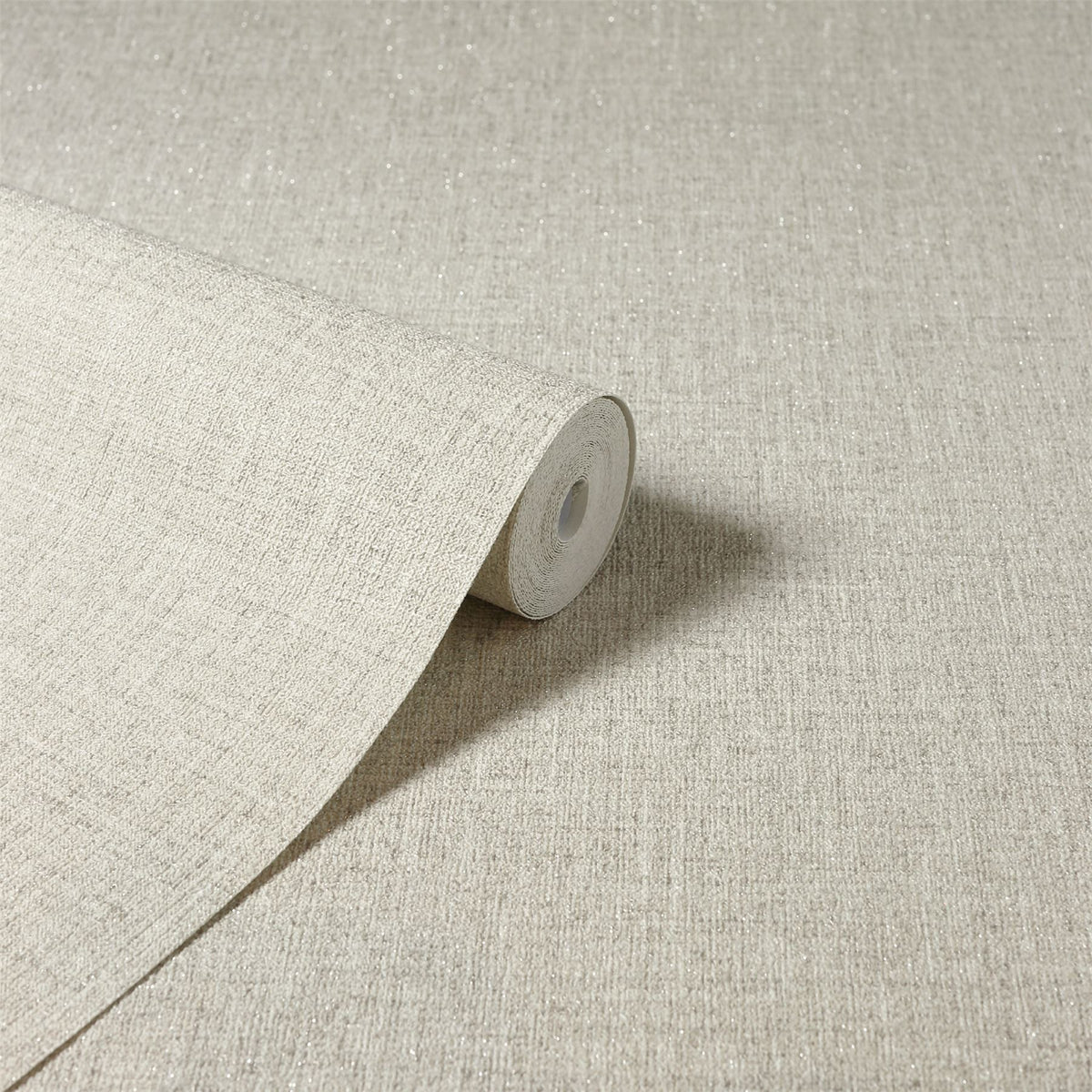 Arthouse Luxe Hessian Wallpaper – Paste the Wall Heavyweight Vinyl Fabric Texture, Strippable, Taupe