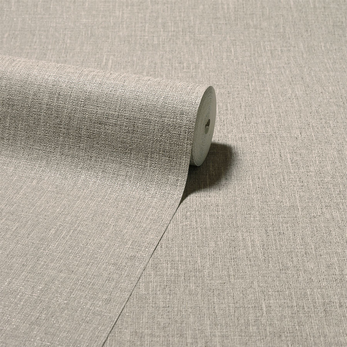 Arthouse Country Plain Wallpaper – Paste the Wall Heavyweight Vinyl with Metallic Shimmer, Strippable, Taupe