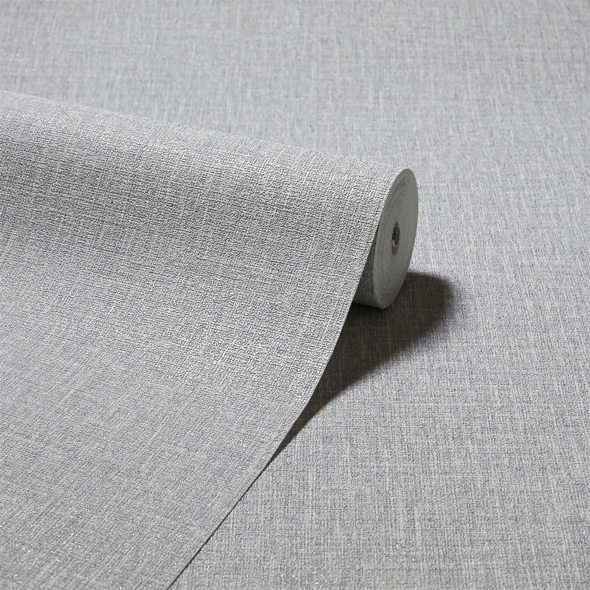 Arthouse Country Plain Wallpaper – Heavyweight Textured Vinyl with Metallic Shimmer, Strippable, Grey