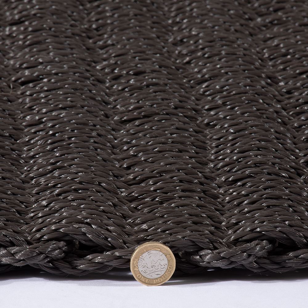 Didsbury Braided Doormat, 55 x 100cm – Slate