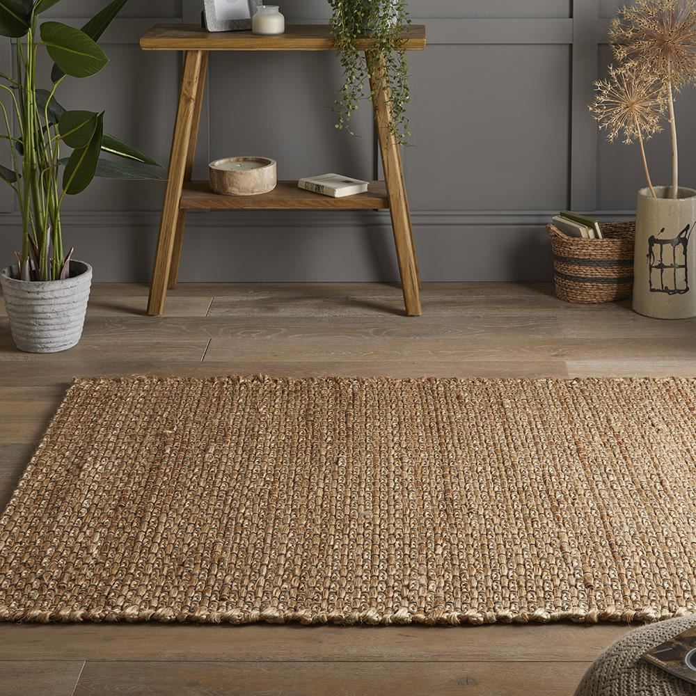 Salford Chunky Jute 120x170cm Natural Rug