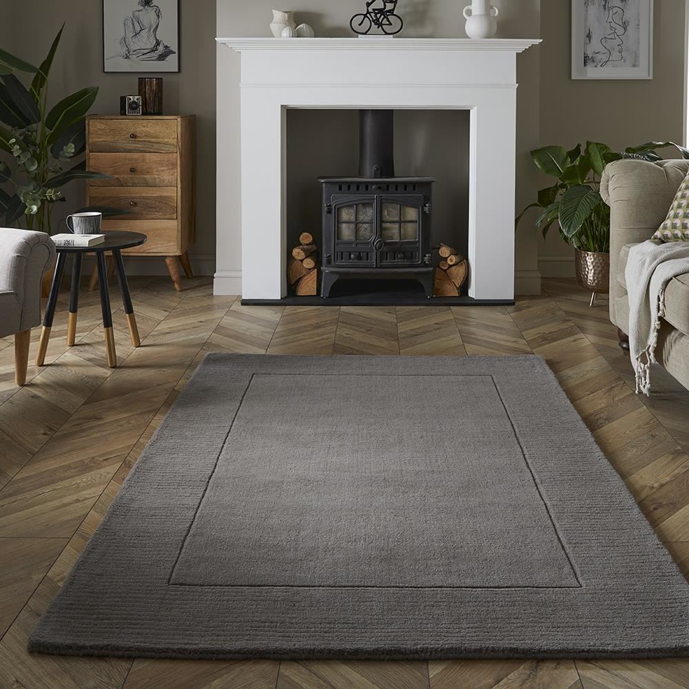Esme Wool 160x230cm Grey Rug