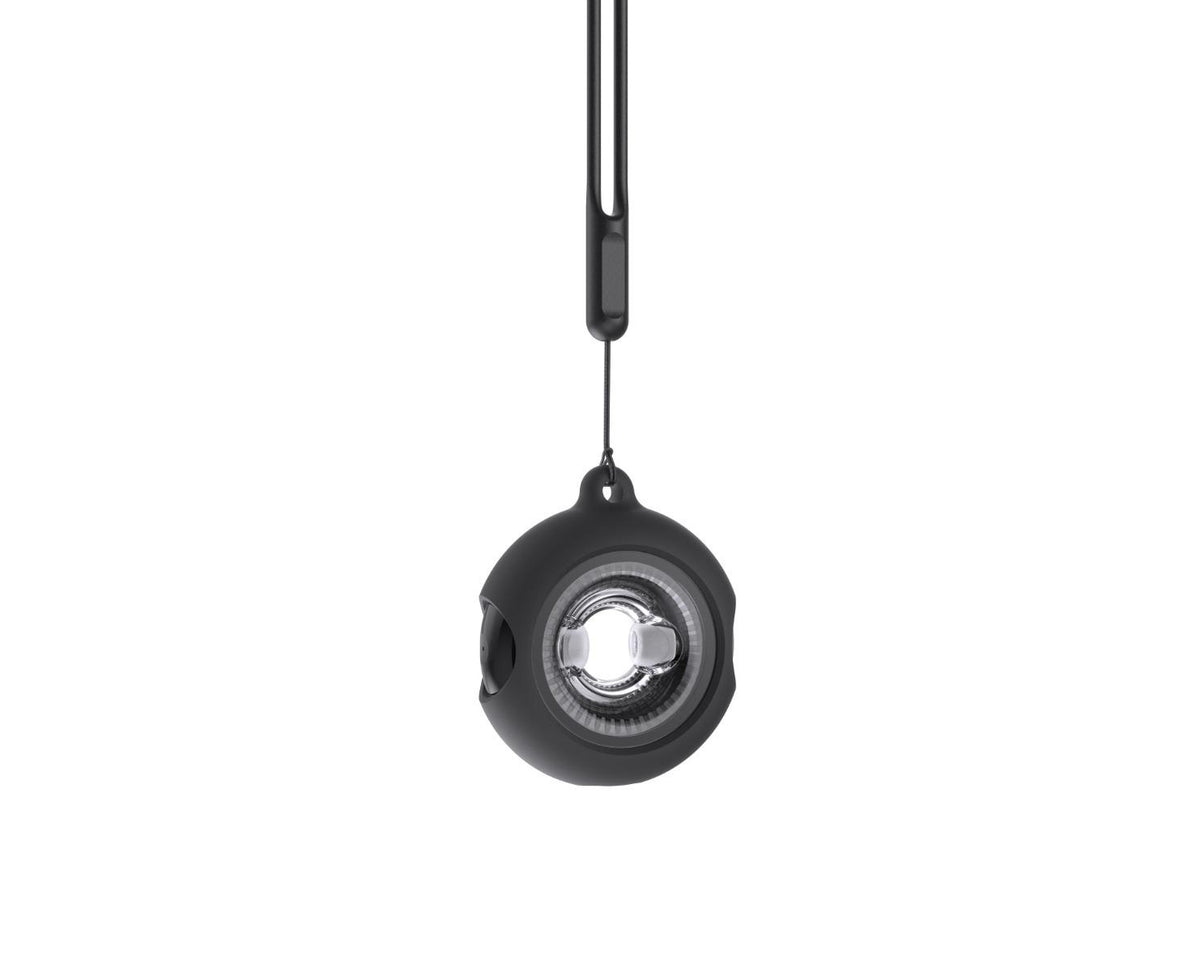 WYEWAVE True Wireless Earbuds with Charging Case and Necklace Strap – 18 Hour Playtime, Soft Touch, Black