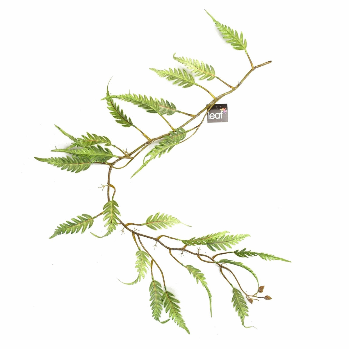 125cm Artificial Trailing Hanging Fern – Realistic Foliage Plant for Home Decor, Green