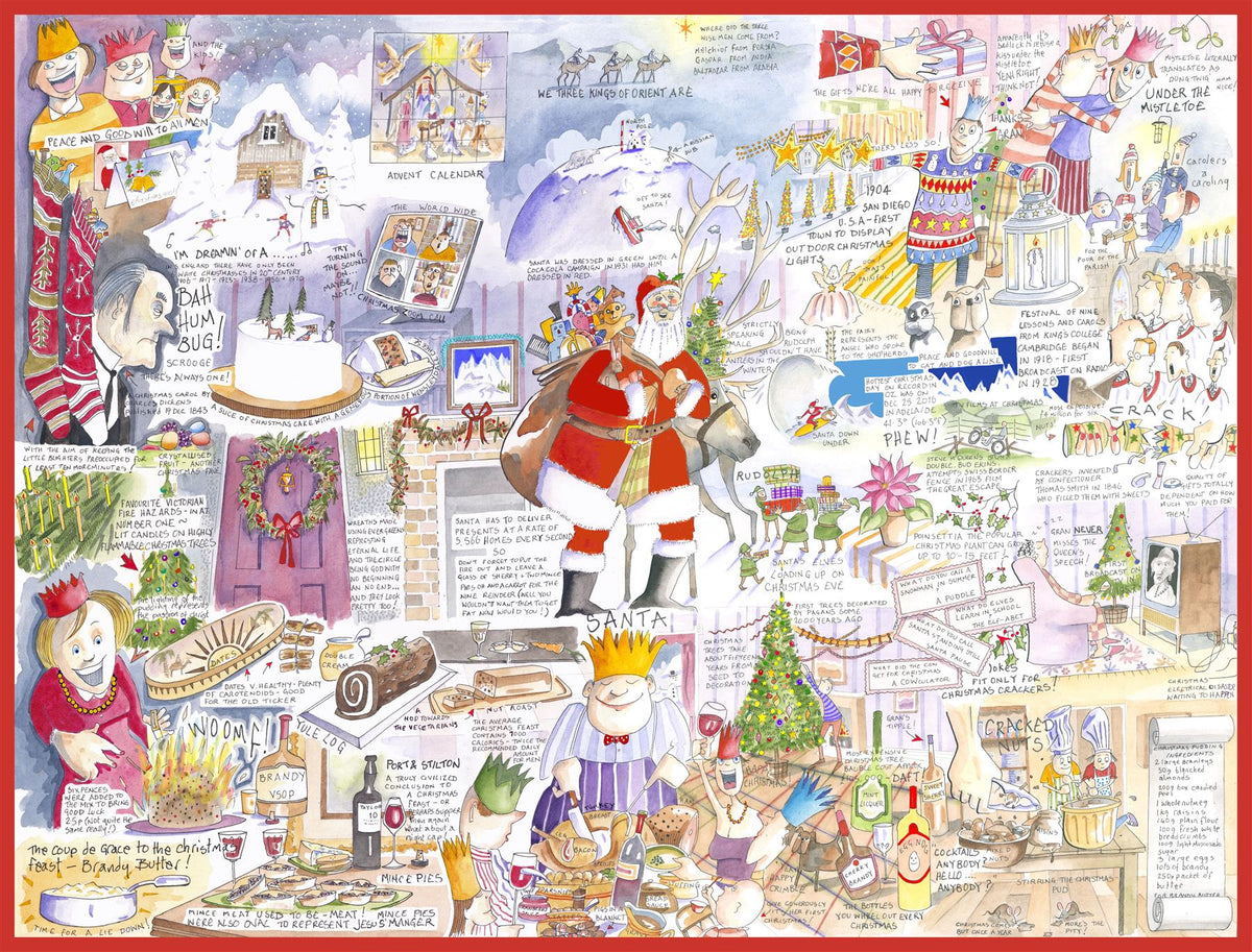 Christmas Tim Bulmer 1000 piece jigsaw