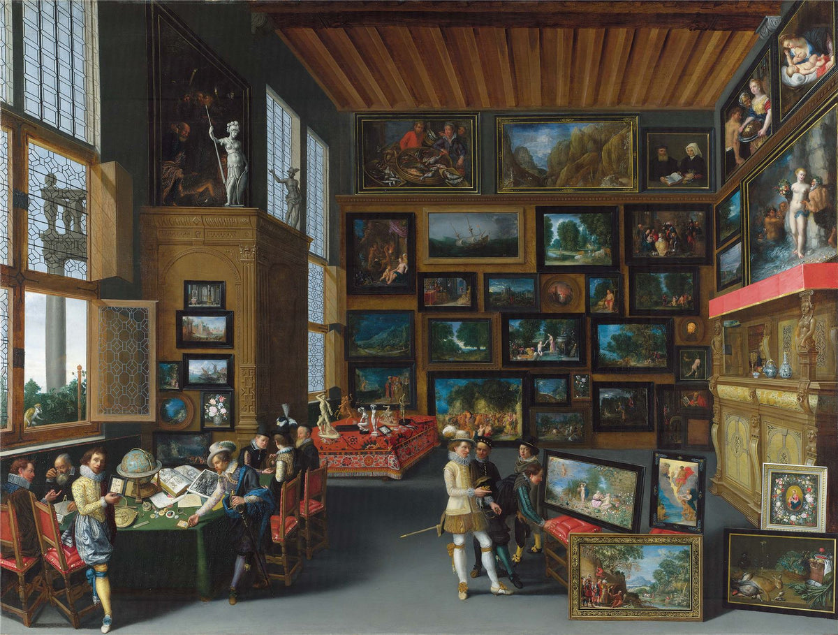 National Gallery Cognoscenti in a Room hung with Pictures 1000 Piece Jigsaw Puzzle – Flemish Art, 66 x 50cm