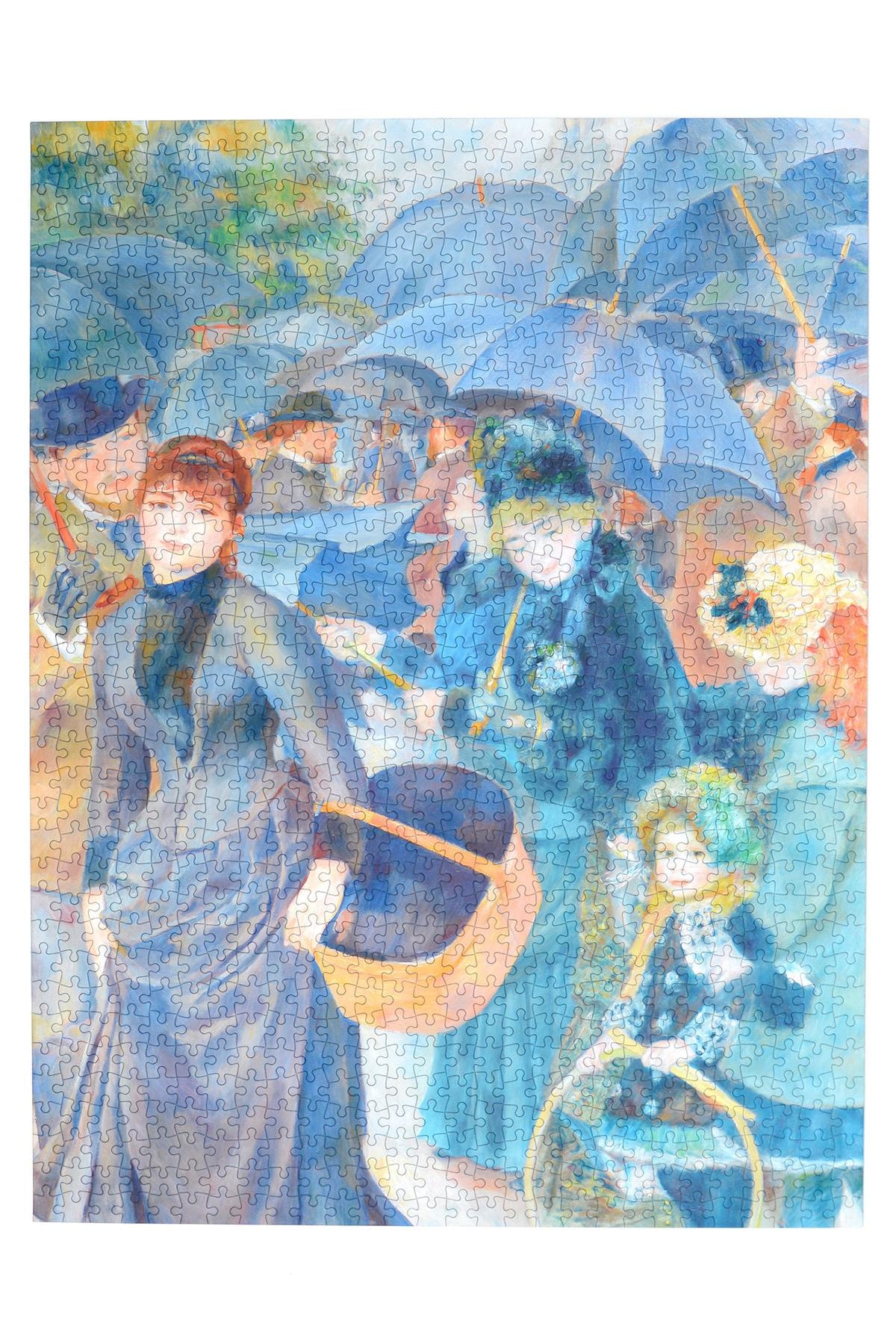 National Gallery The Umbrellas 1000 Piece Jigsaw Puzzle – Renoir Parisian Street Scene