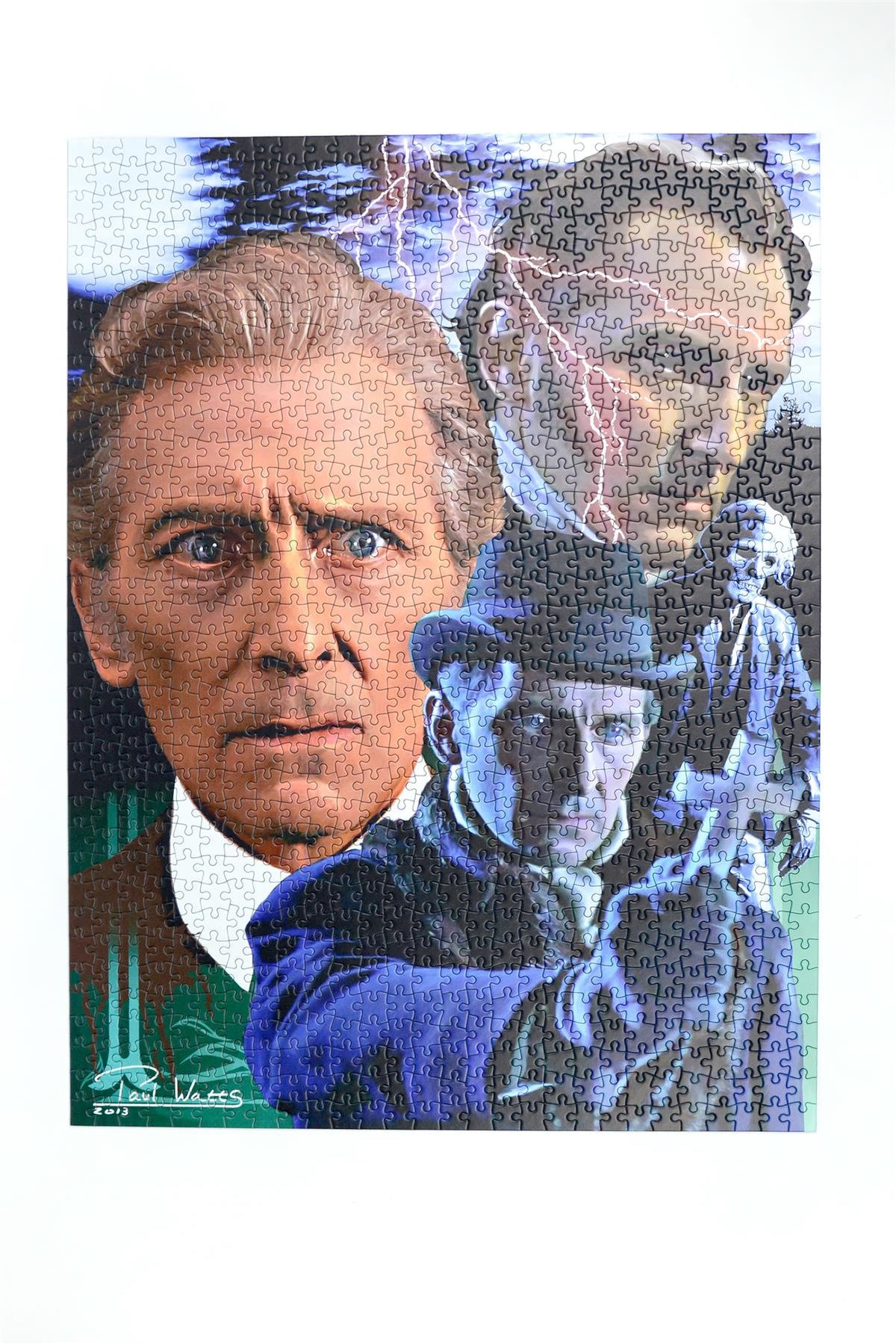 Peter Cushing King of Horror 1000 Piece Jigsaw Puzzle – Classic Horror Movie Gift, 66 x 50cm