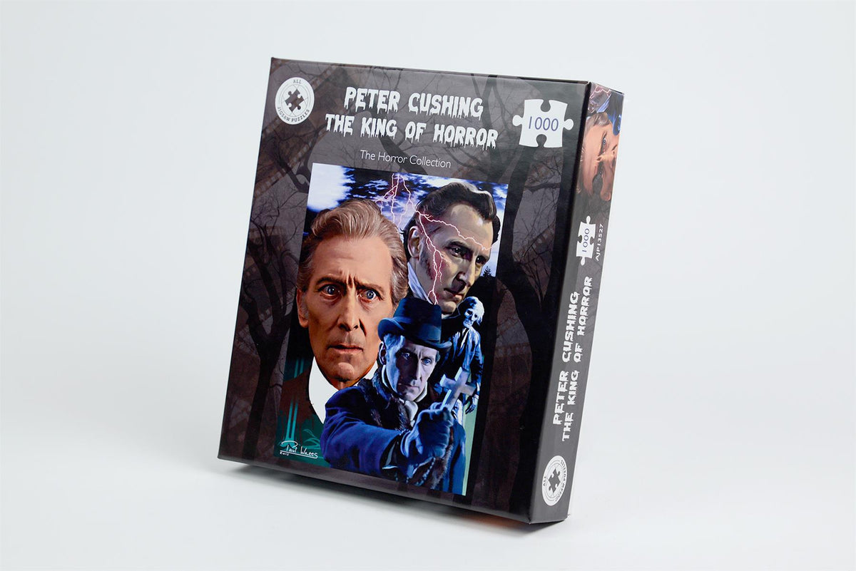 Peter Cushing King of Horror 1000 Piece Jigsaw Puzzle – Classic Horror Movie Gift, 66 x 50cm