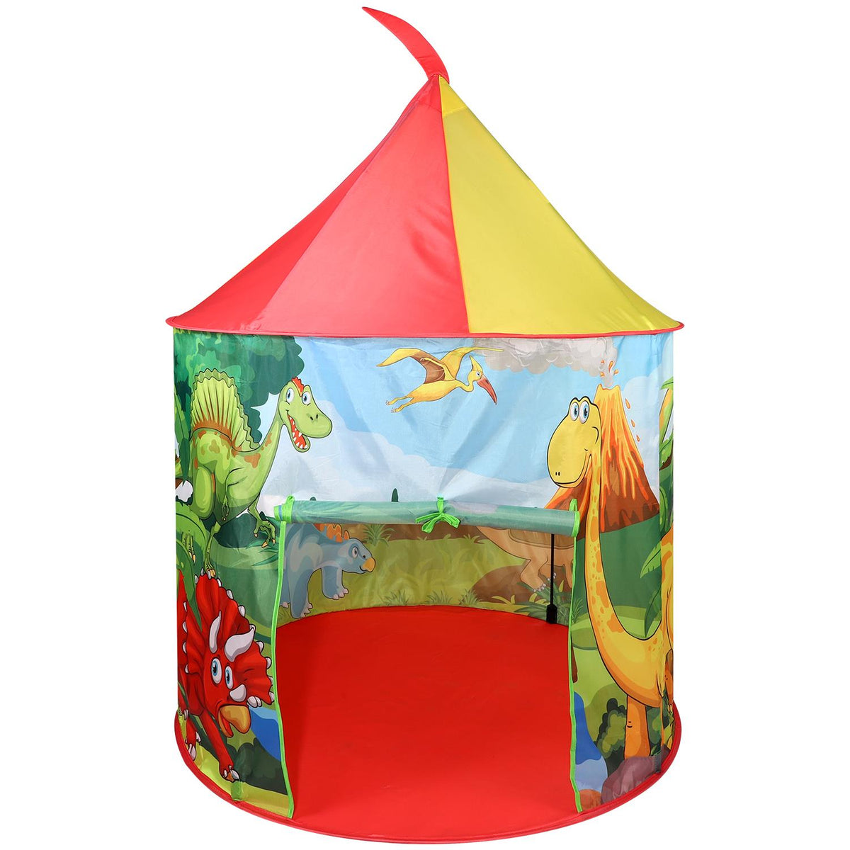 SOKA Dinosaur Pop-Up Play Tent – Foldable Kids Play House with Carry Bag, Indoor & Outdoor