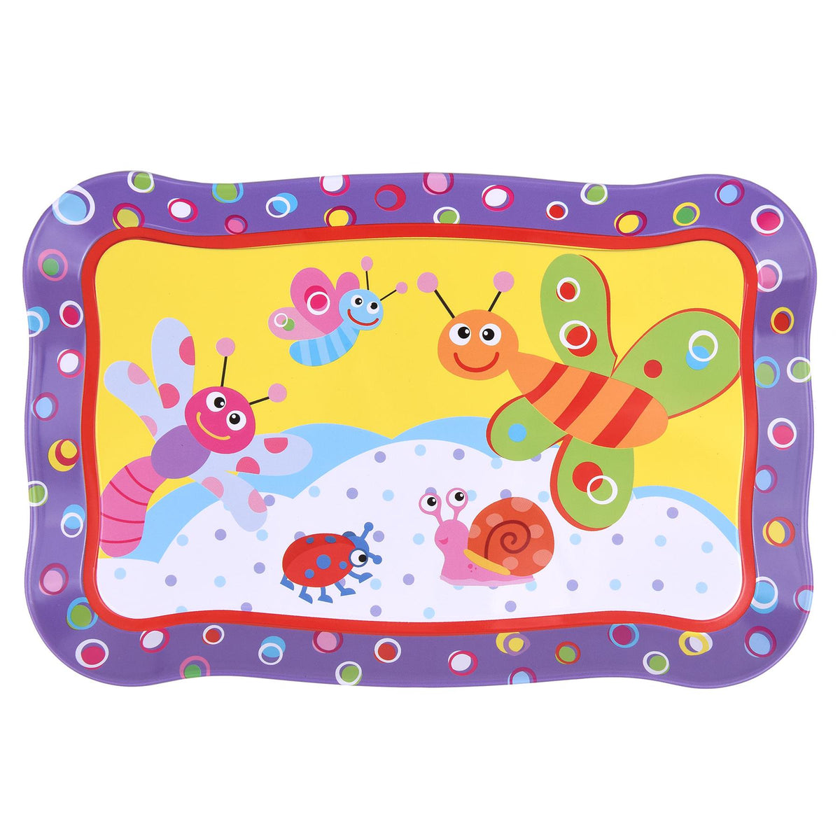 SOKA Tea Set for Boys and Girls – Role Play Tea Party Toy with Colourful Illustrations (Bugs Design)