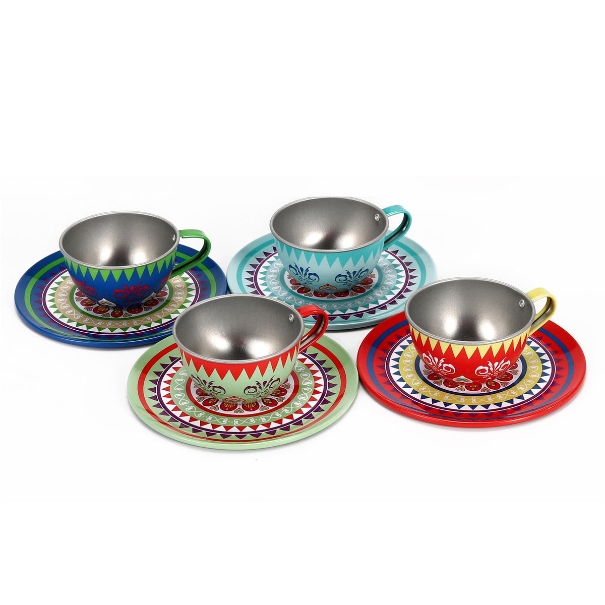 SOKA Vintage Style Afternoon Tea Party Set – Kids Role Play Tea Set for Pretend Play