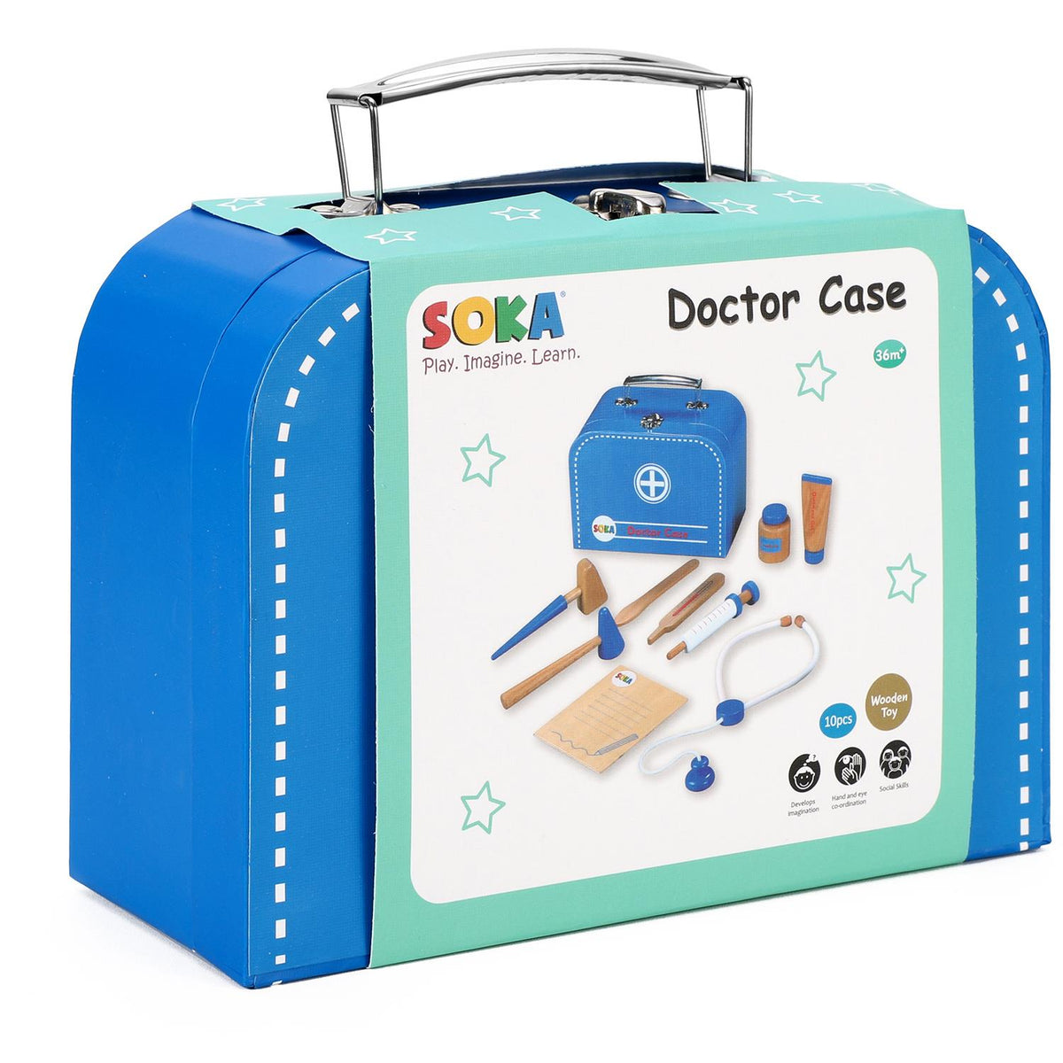 SOKA Doctor Case Role Play Set – Imaginative Pretend Play Toy for Learning and Creativity