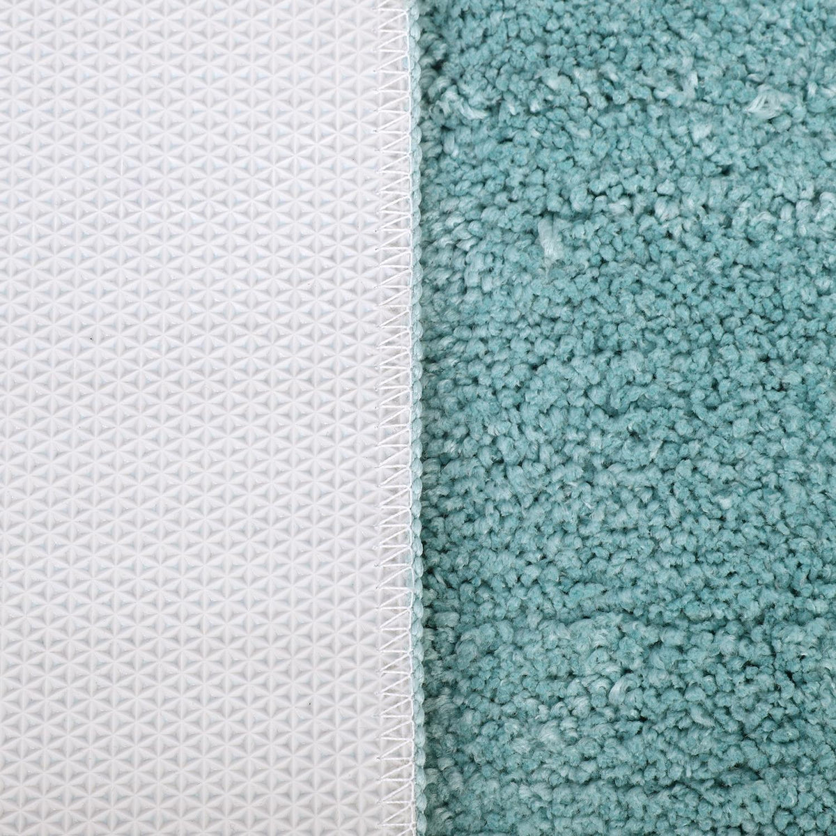 Vinsani Ultra Soft Microfibre Bath Mat 60x90 – Fluffy, Dense Pile Bathroom Mat, Light Blue