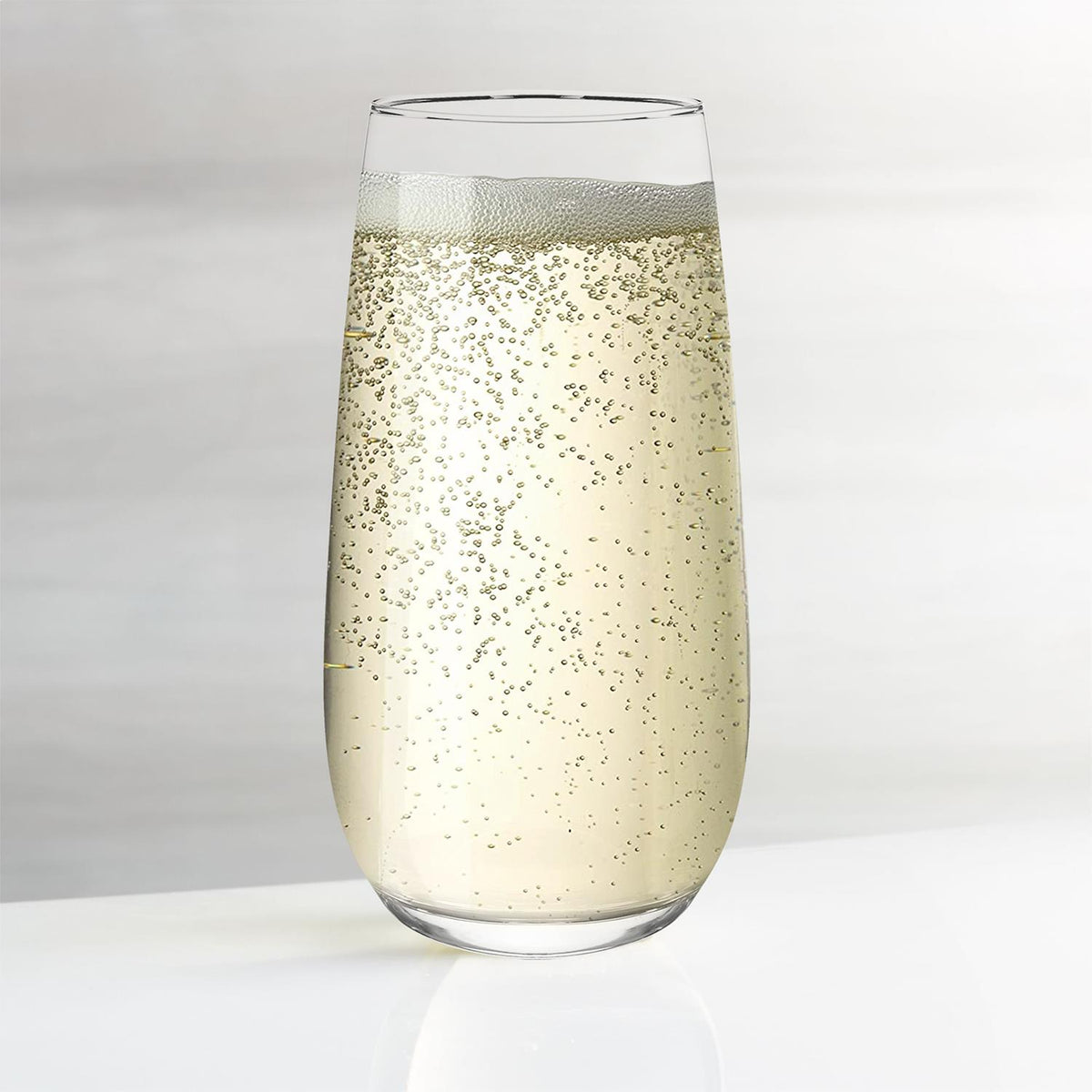 VINSANI Esteem Highball Glasses Set of 6 – Clear Glass Tumblers for Cocktails, G&Ts & Soft Drinks