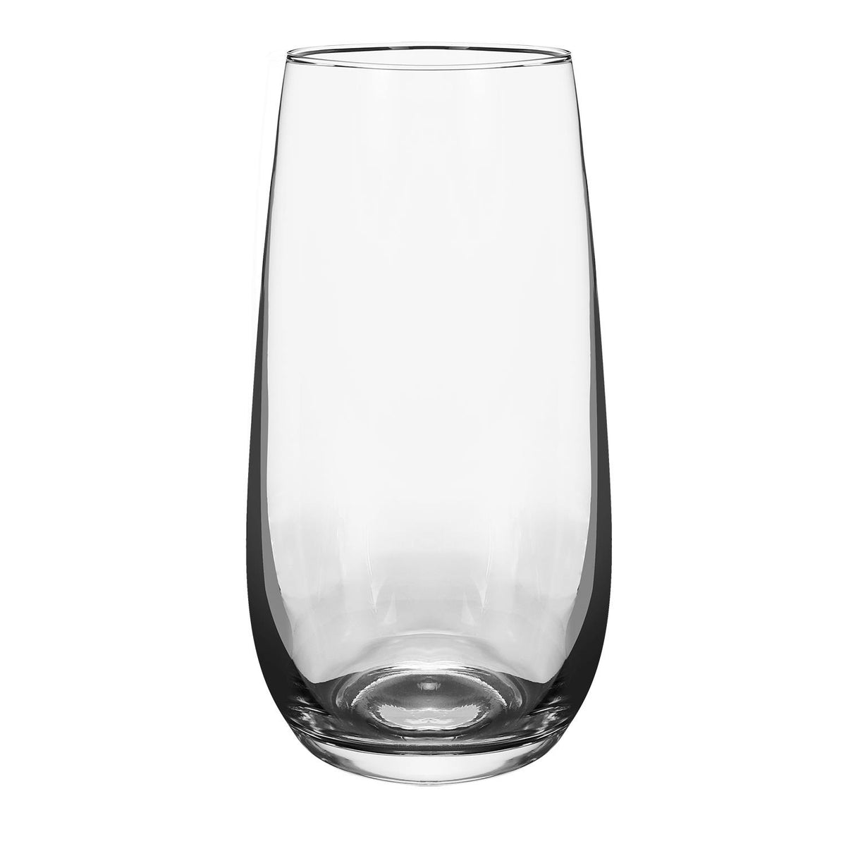 VINSANI Esteem Highball Glasses Set of 6 – Clear Glass Tumblers for Cocktails, G&Ts & Soft Drinks
